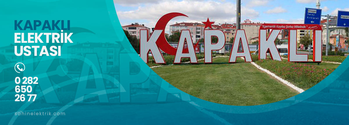 kapaklı elektrik ustası